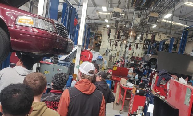 Eureka High Students Visit Harper Motors