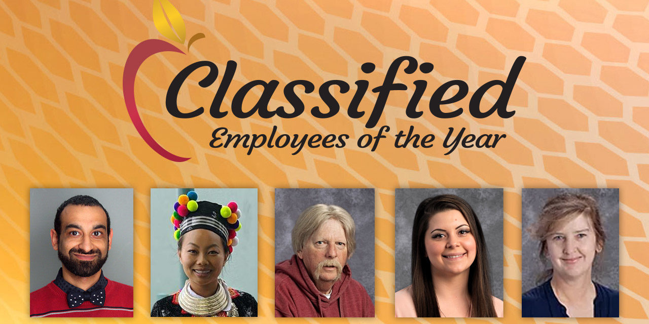 Classified School Employees of the Year Recognized