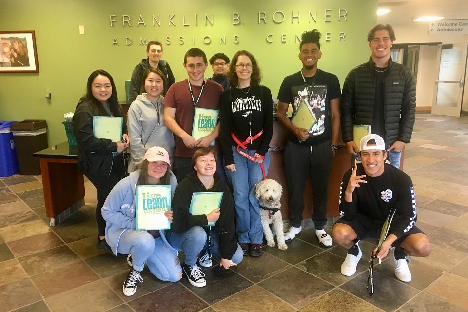 Eureka High Seniors Observe A College Class at HSU