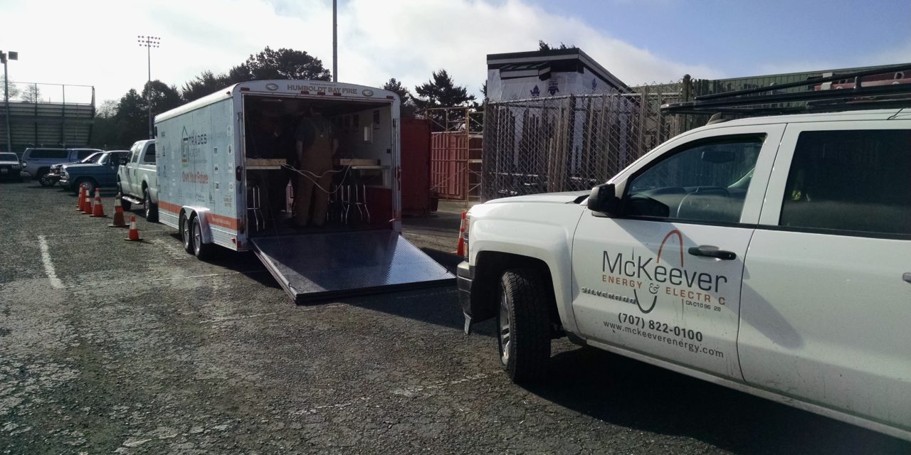 McKeever Electric visits McKinleyville High School