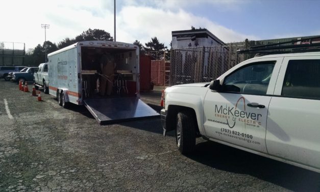 McKeever Electric visits McKinleyville High School