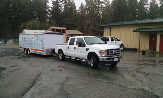 The Mobile Trades Lab Floats to South Fork HS