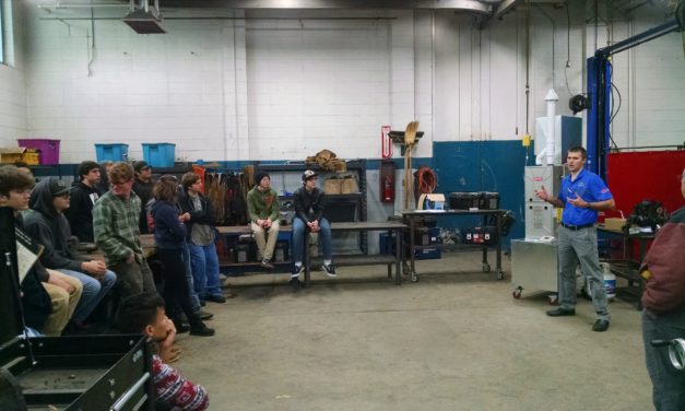 EHS Students Visit Evans Mechanical