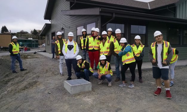 East High Students Visit DCI Builders Worksite