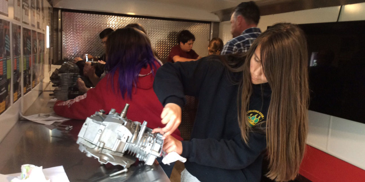 Students Of Pacific Union’s After School Visiting Professionals Program Learn About Small Engines