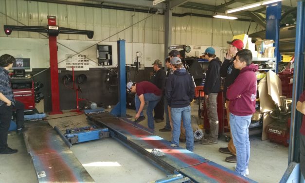 EHS Auto Shop Students Visit Lithia Dealership