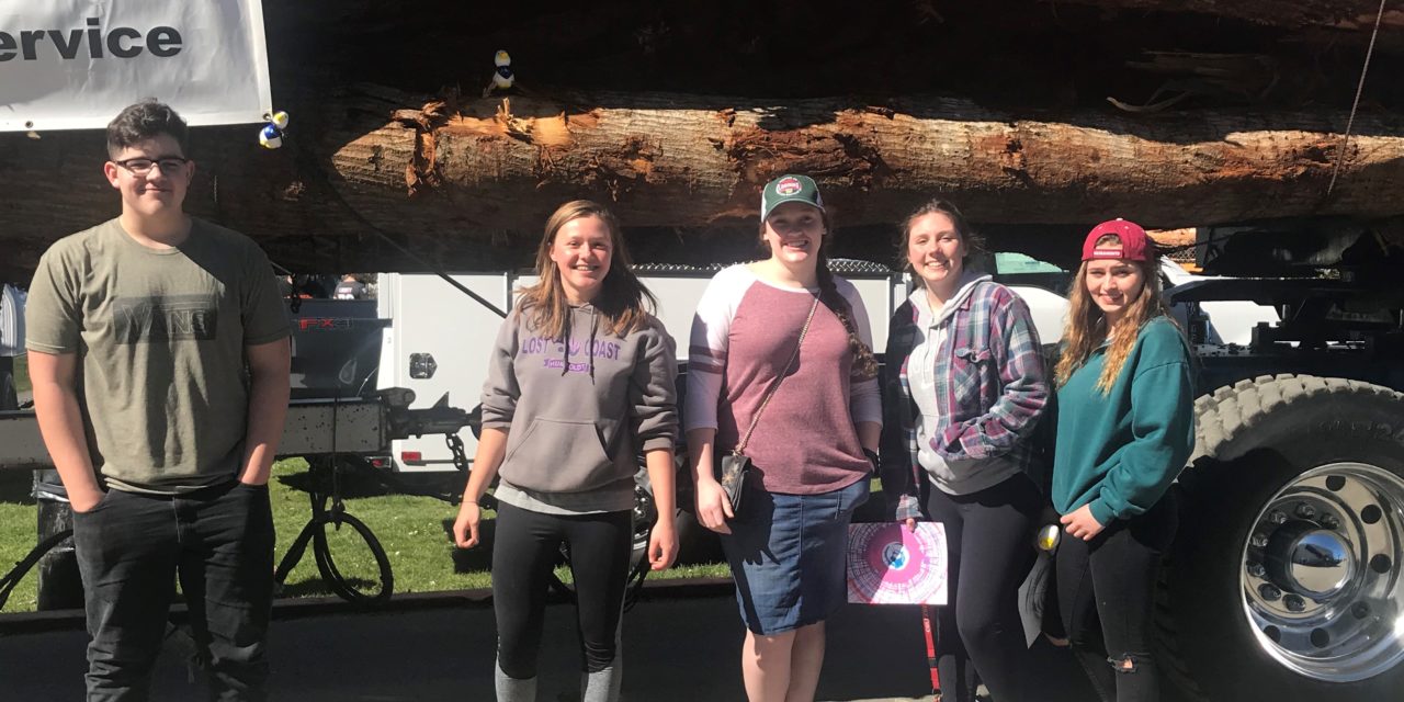 Alder Grove Charter Visits the Redwood Region Logging Conference