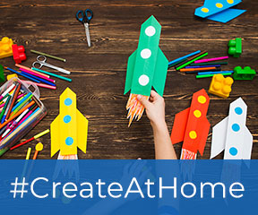 #CreateAtHome – Create Art at Home