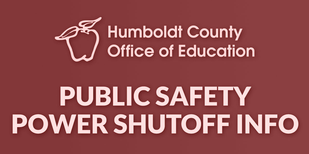 10/25/2019 – Public Safety Power Shutoff Information