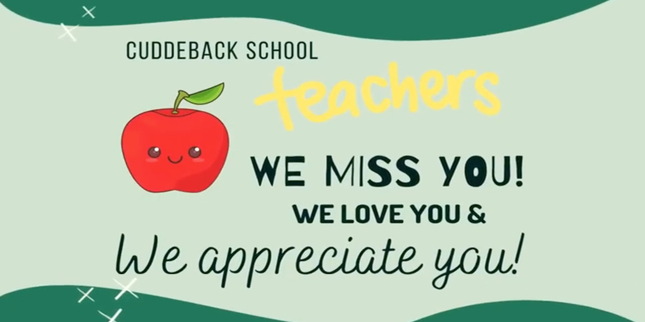 Cuddeback PTO Teacher Appreciation Video